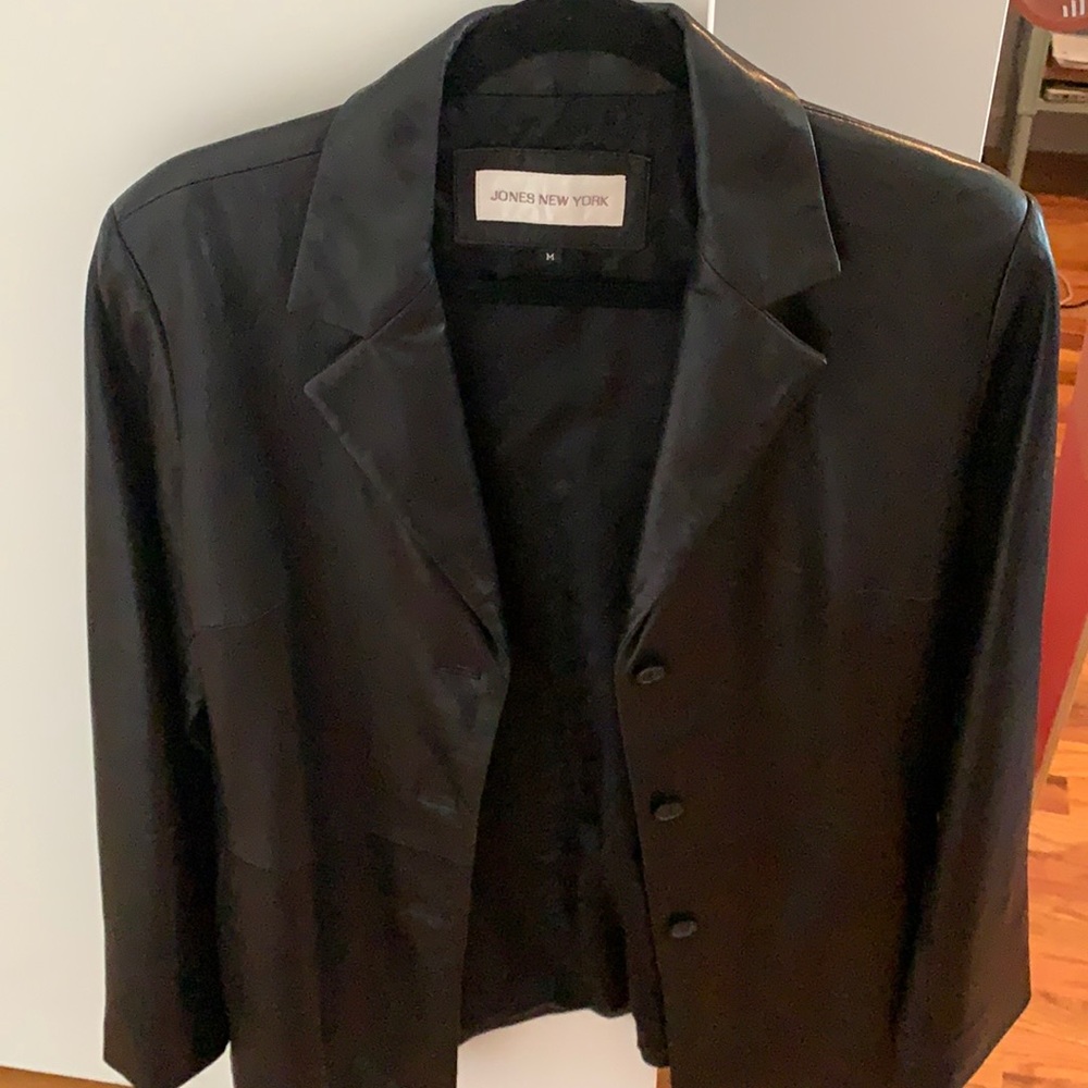 Jones New York Leather Jacket